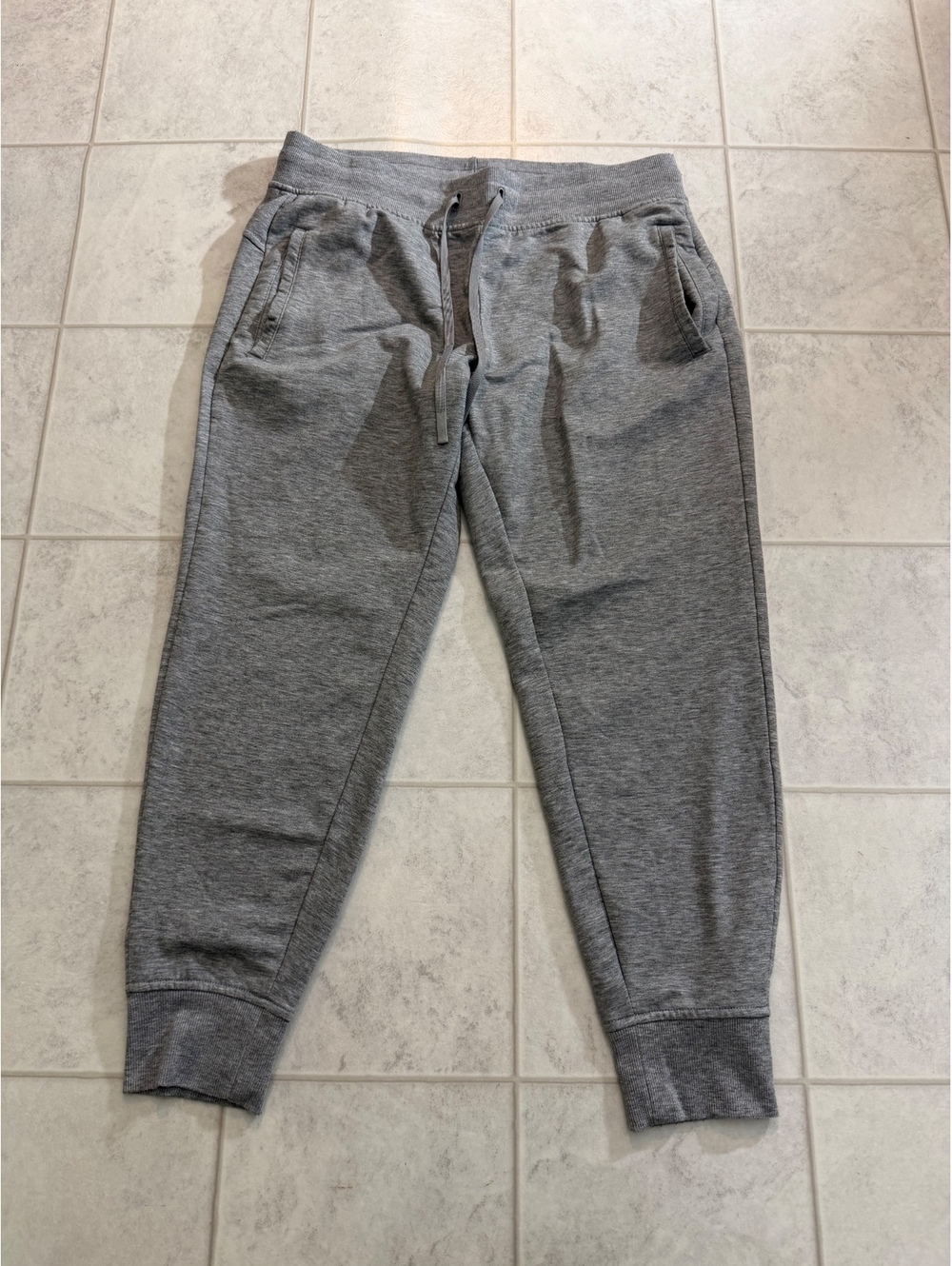Athletic Works Gray Sweatpants Jogger Style Size L/G 12-14